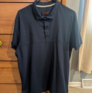 Jordan Men's Navy Blue Golf Polo Size L